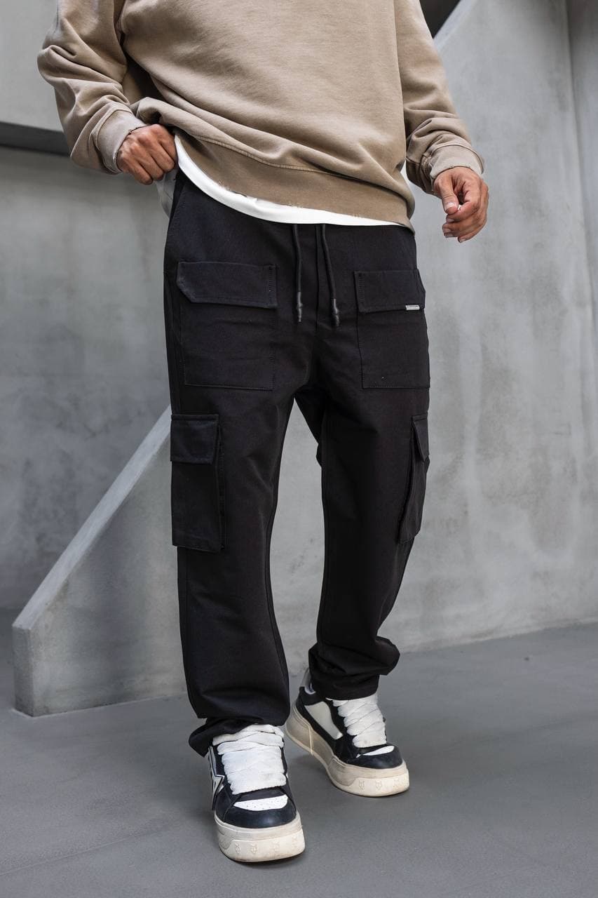 Cargo Pocket Utility Trousers