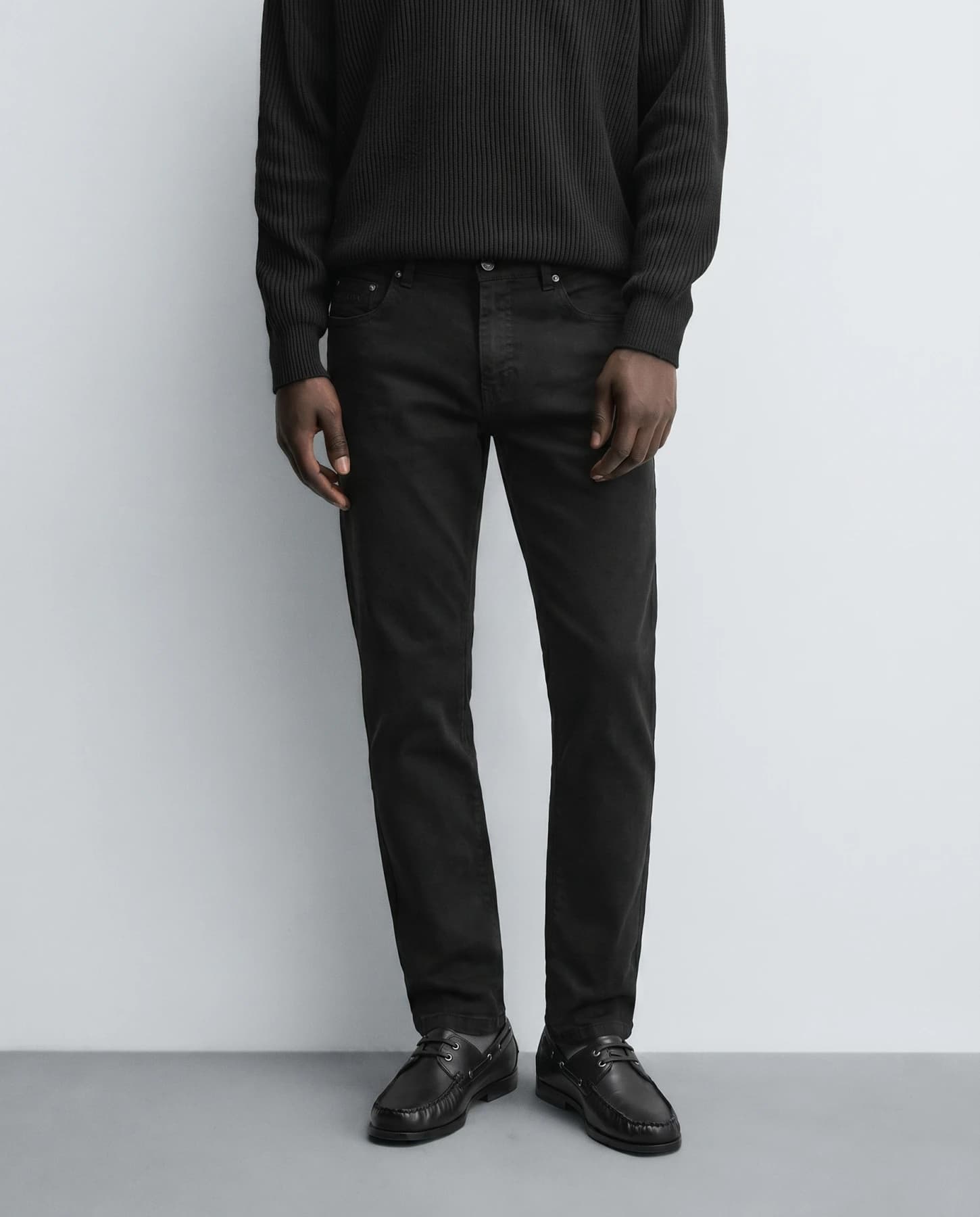 Prada — чёрные джинсы classic denim