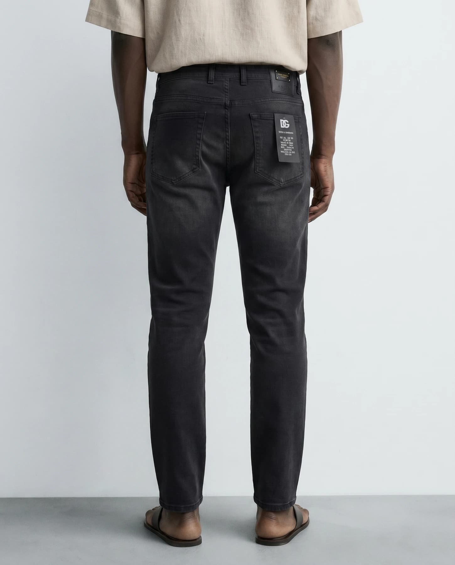 Dolce & Gabbana — чёрные джинсы classic denim