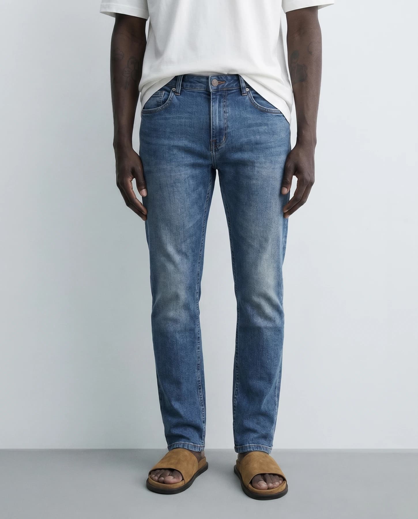 Zegna — синие джинсы premium denim