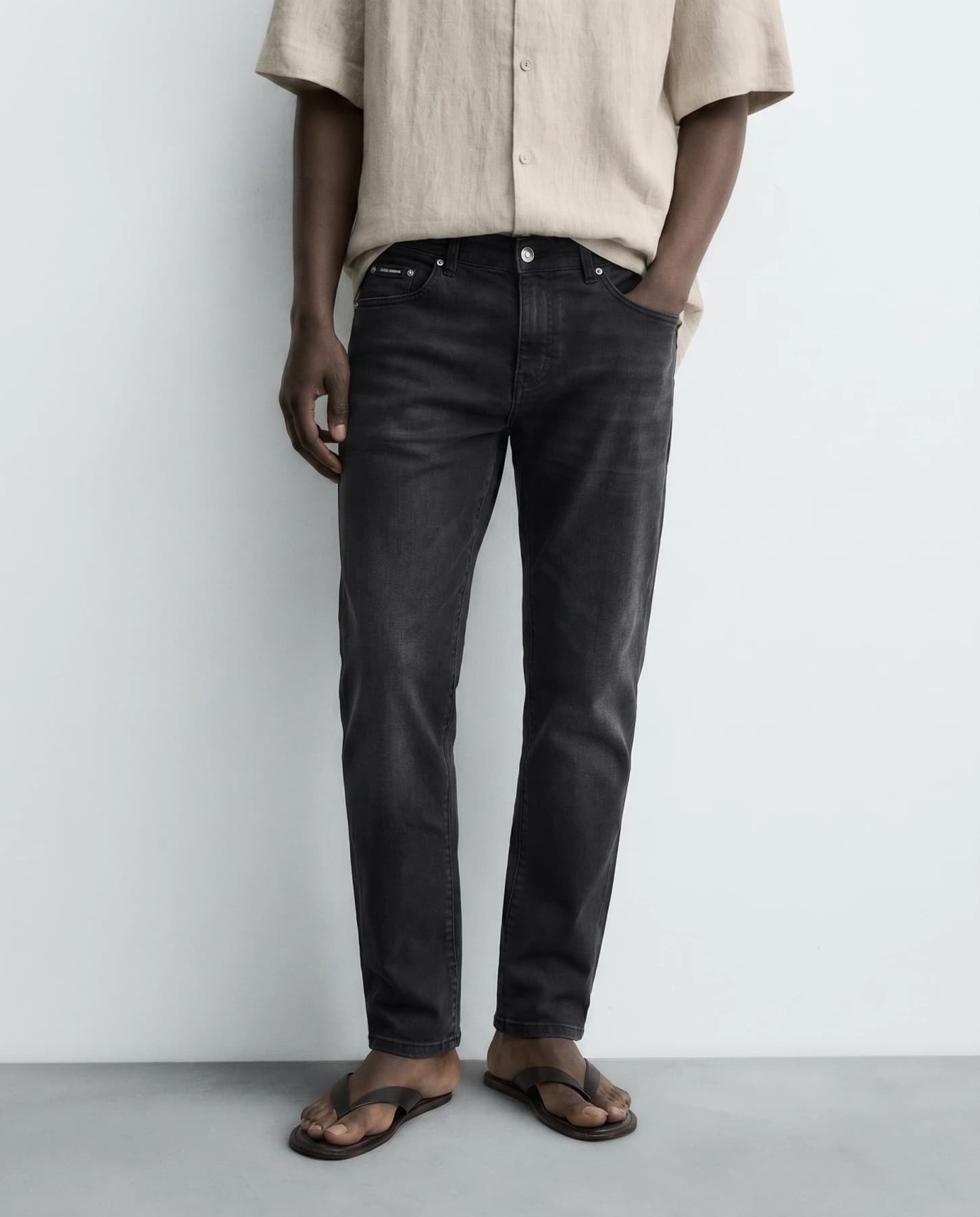 Dolce & Gabbana — чёрные джинсы classic denim