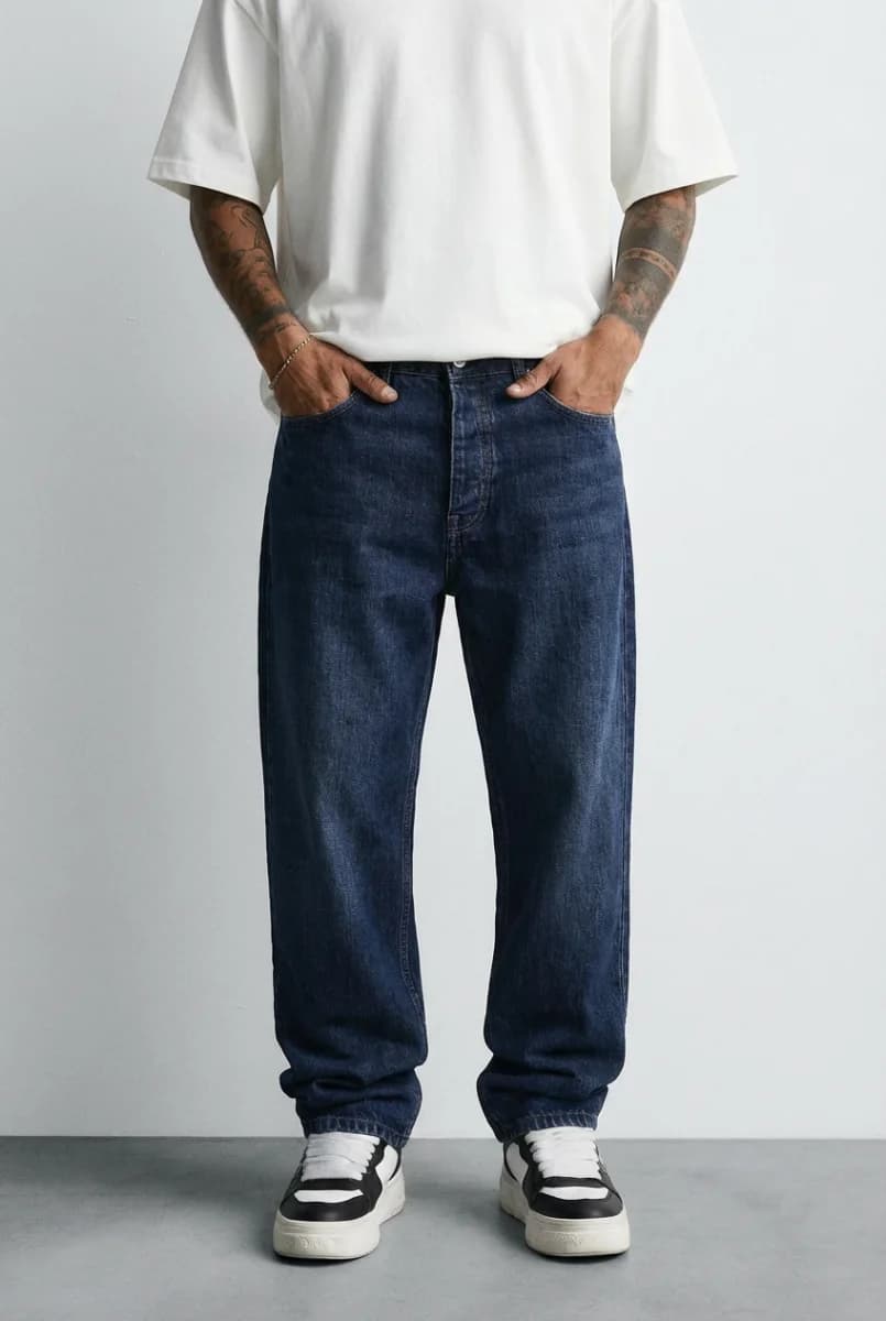 Classic Tapered Dark Denim