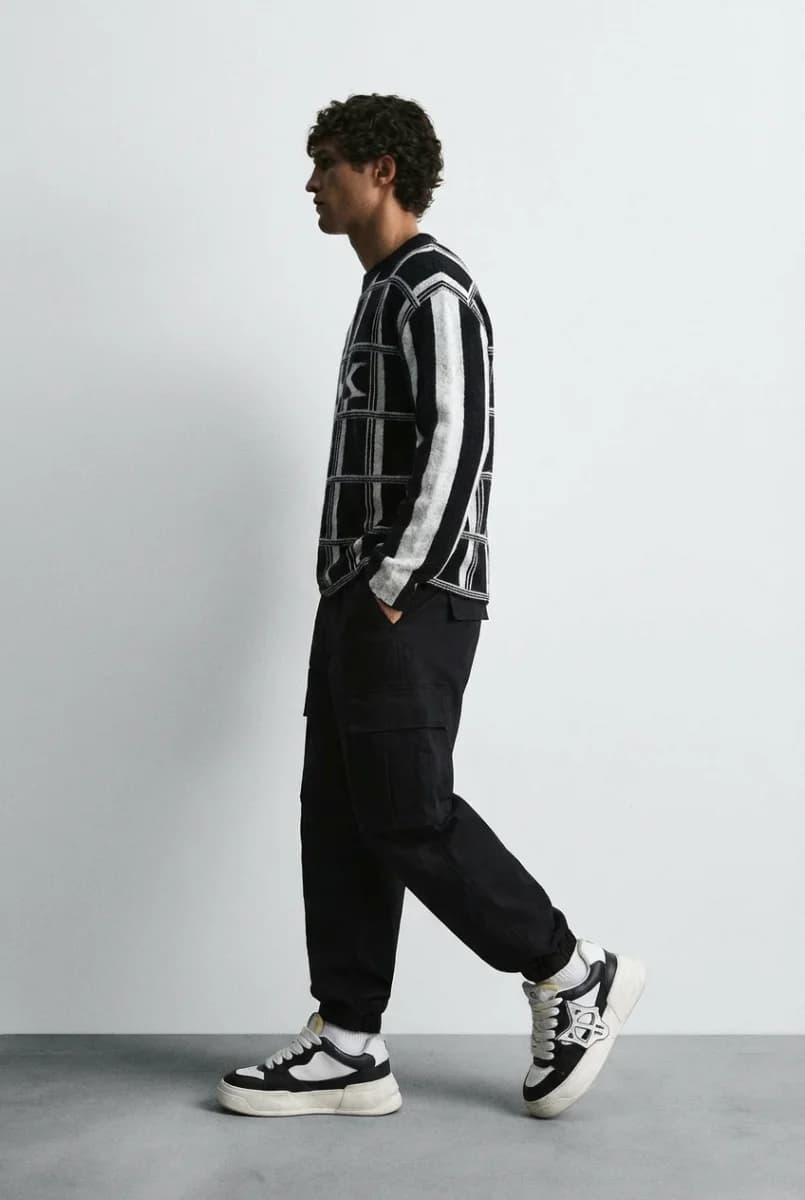 Cargo Utility Pants Black