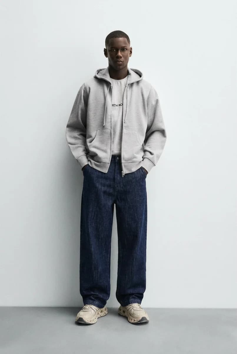 Classic Wide Leg Dark Denim