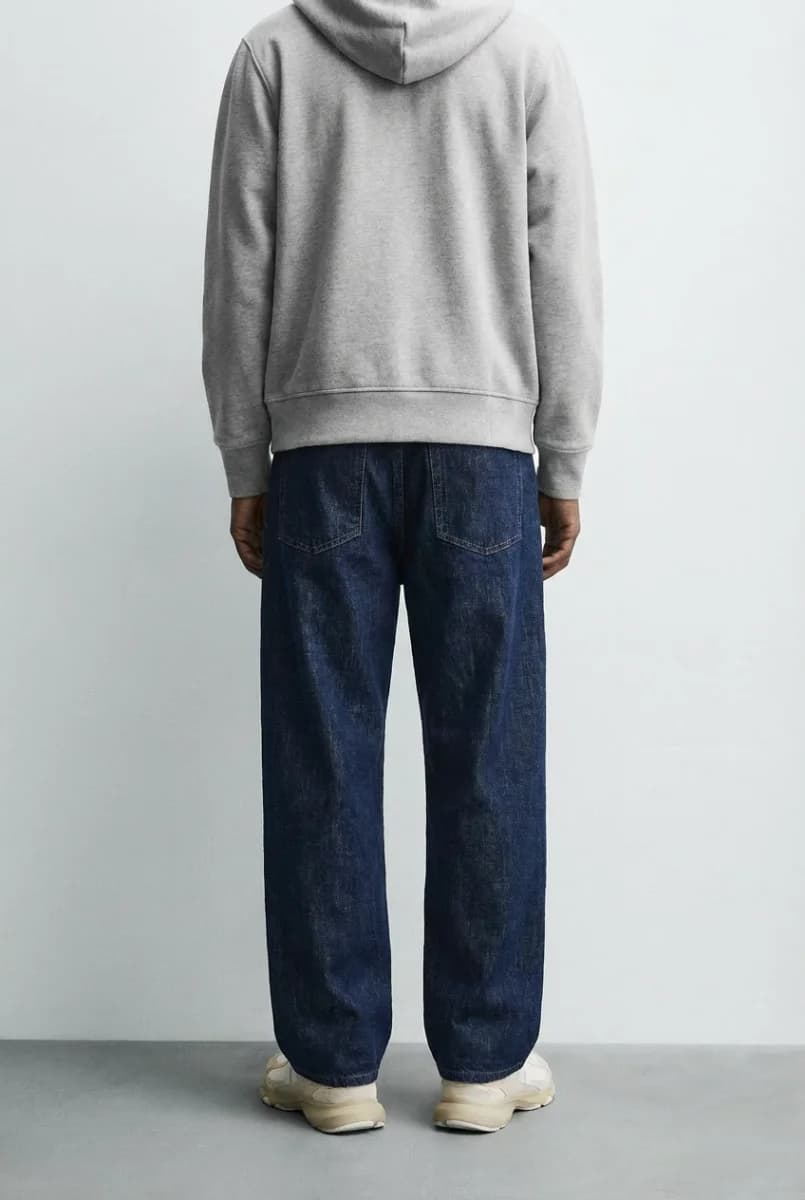 Classic Wide Leg Dark Denim