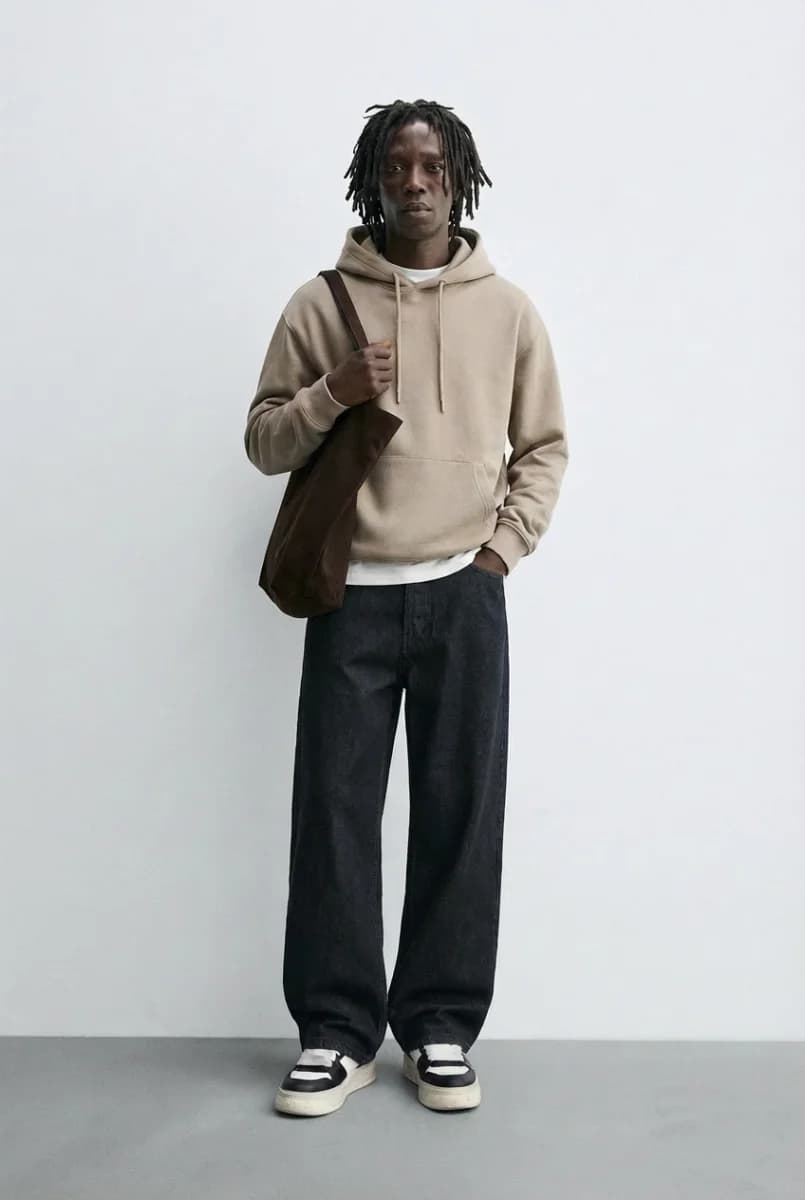 Baggy Fit Dark Indigo Denim