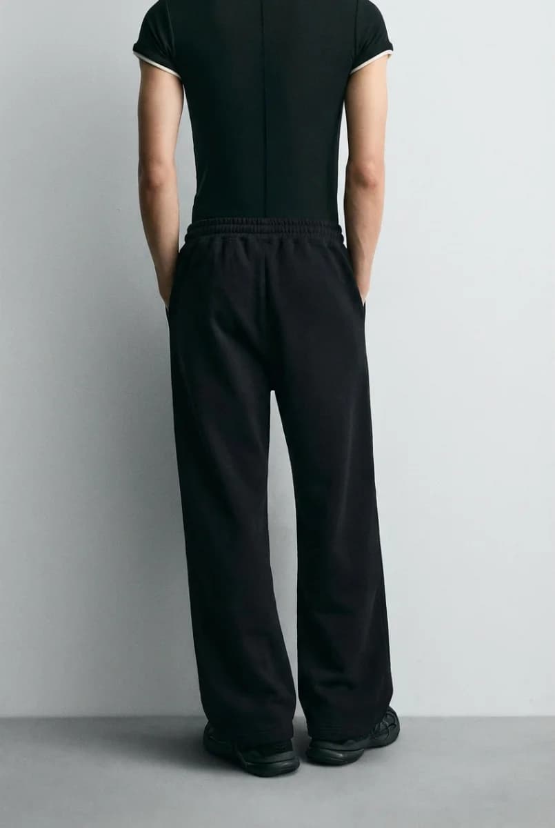 Relaxed Fit Cotton Trousers