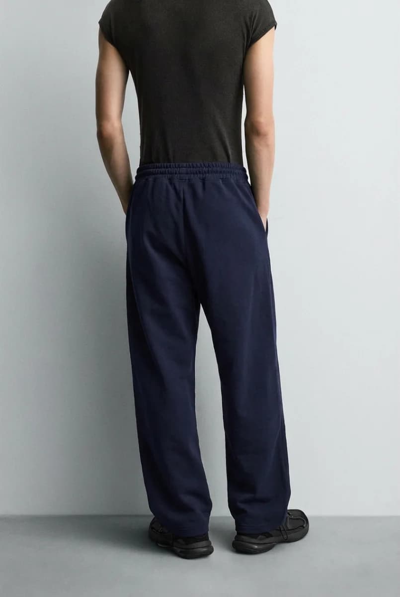 Relaxed Fit Cotton Trousers