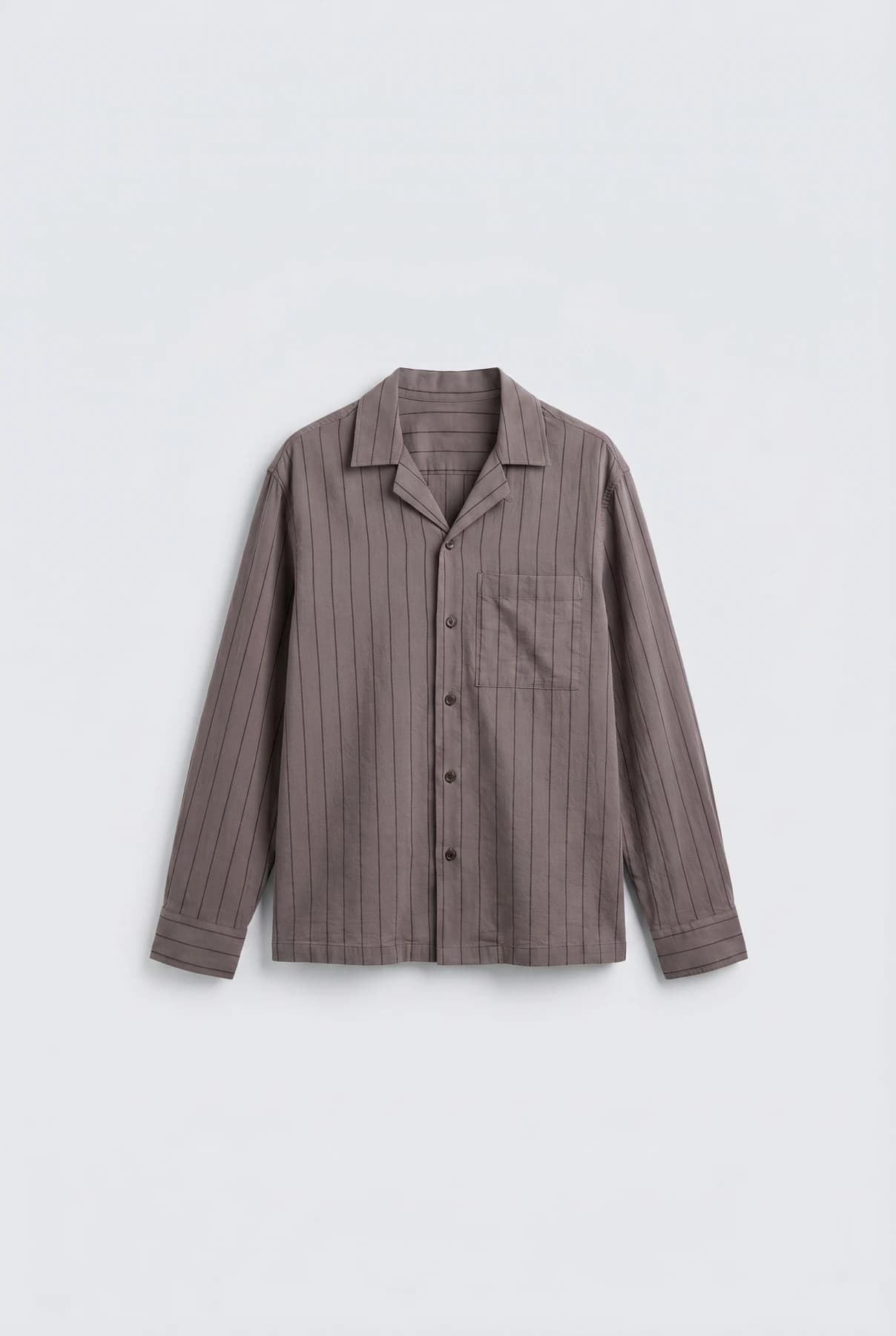 Рубашка Camp Collar Pinstripe