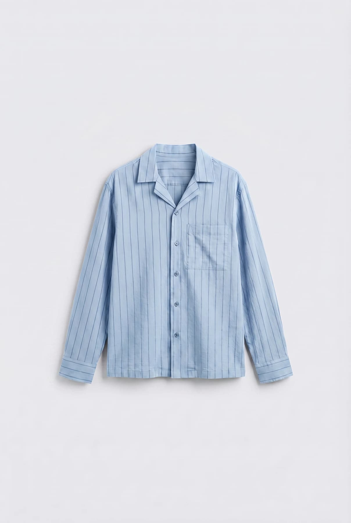 Рубашка Camp Collar Pinstripe